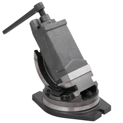 Torno de Bancada Inclinável de 2 Eixos 100 mm