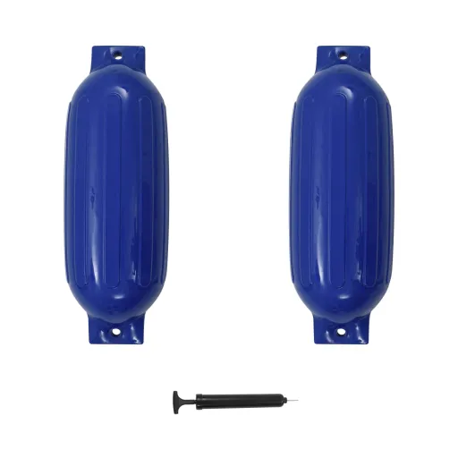 Para-Choques para Barco   69x21,5 cm PVC Azul (2 pcs)