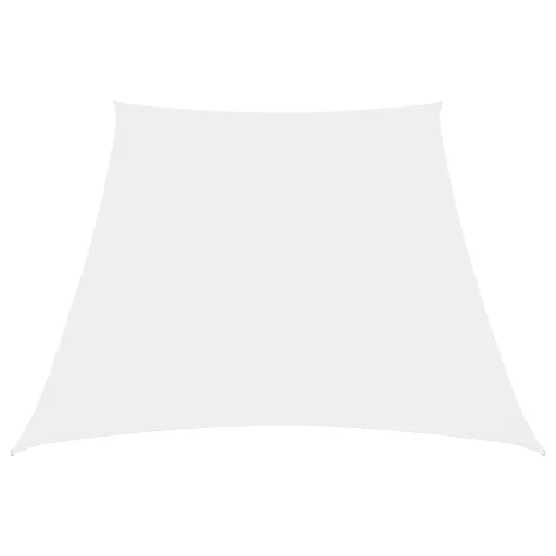 Para-Sol Estilo Vela Tecido Oxford Trapézio 3/4x3 m Branco