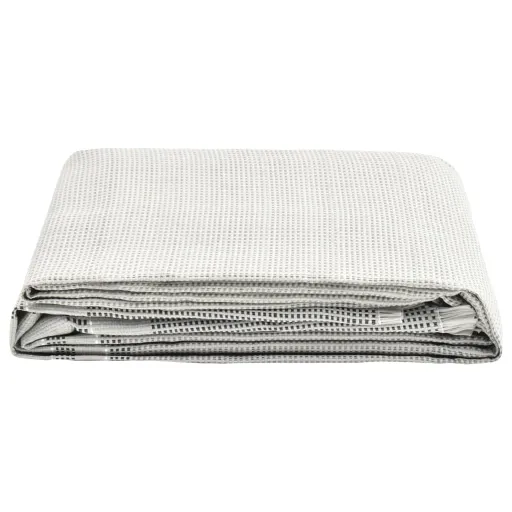 Tapete de Campismo para Tenda 400x300 cm Cinzento