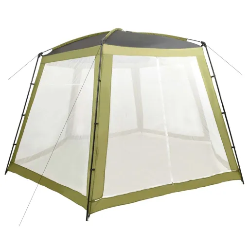 Tenda para Piscina 500x433x250 cm Tecido Verde