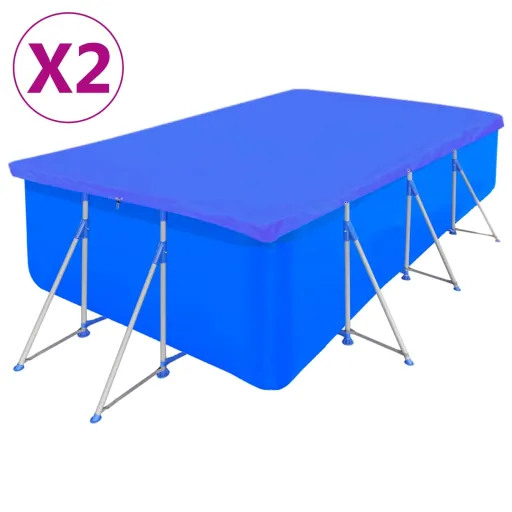 Coberturas de Piscina Retangulares   PE 90 g/m² 540x270 cm (2 pcs)