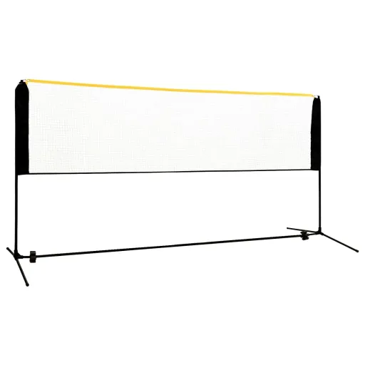 Rede de Badmínton Ajustável 300x103x94-158 cm Metal