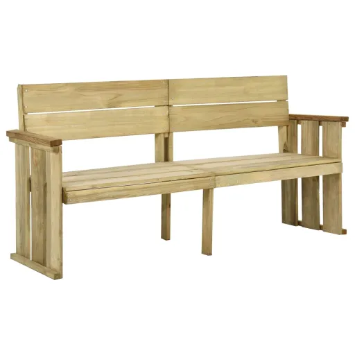 Banco de Jardim 172 cm Pinho Impregnado