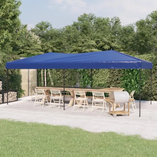 Tenda para Festas Dobrável 3x6 m Azul