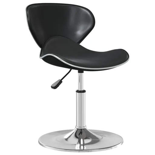 Cadeira de Jantar Couro Artificial Preto
