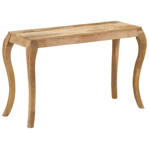 Mesa Consola 118x38x76 cm Madeira de Mangueira Maciça