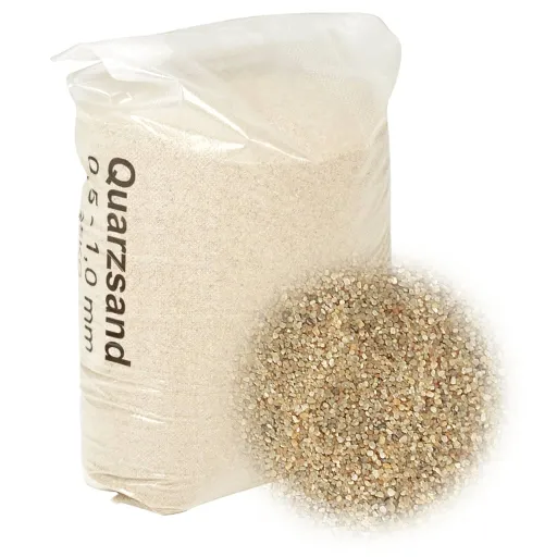 Areia para Filtro 25 kg 0,5-1,0 mm