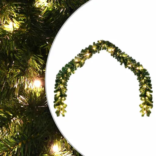 Grinalda de Natal com Luzes LED 10 m