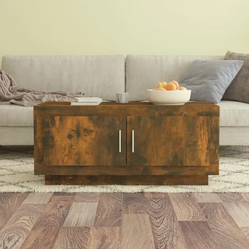 Mesa de Centro 102x50x45 cm Derivados Madeira Carvalho Fumado