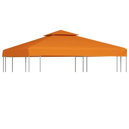 Cobertura de Substituição p/ Gazebo 310 g/m² 3x3 m Laranja