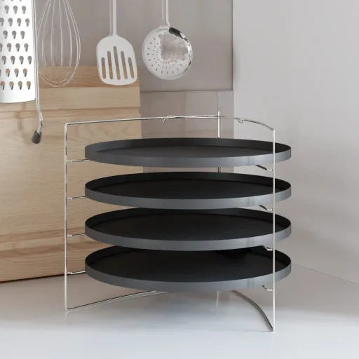 Formas para Pizzas com Suporte Ø 28 cm Aço