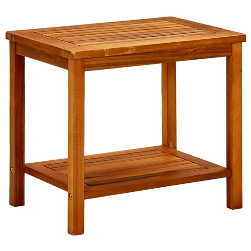 Mesa de Centro 50x35x45 cm Madeira de Acácia Maciça