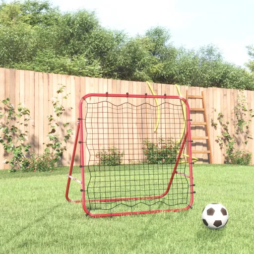 Rede de Ressalto para Futebol Ajustável 96x80x96 cm Aço e PE
