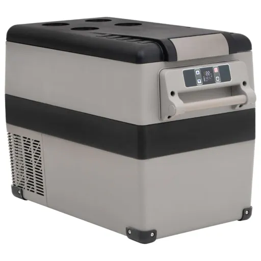 Mala Térmica com Pega 55 L PP e PE Preto e Cinzento