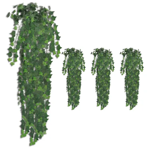 Trepadeira Hera Artificial   90 cm Verde (4 pcs)