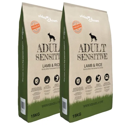 Ração Premium para Cães Adult Sensitive Lam & Rice   30kg (2 pcs)