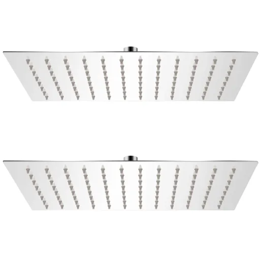 Cabeça de Chuveiro   Aço Inoxidável 20x30 cm (2 pcs)
