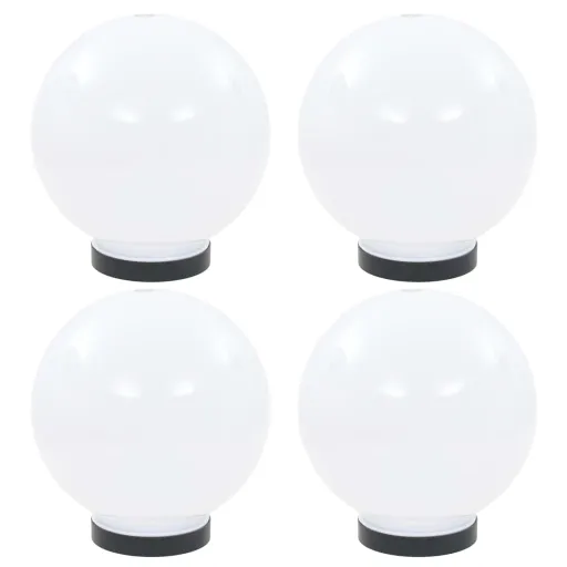 Candeeiros Esféricos LED   20 cm PMMA (4 pcs)