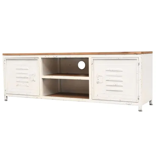 Móvel de TV 120x30x40 cm Branco