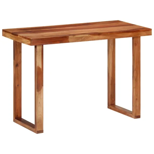 Mesa de Jantar 110x50x76 cm Madeira de Acácia Maciça