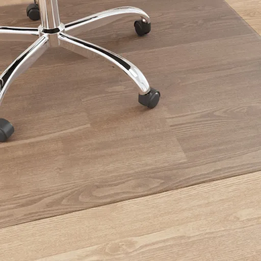 Tapete para Piso Laminado/Carpete 150x115 cm PVC