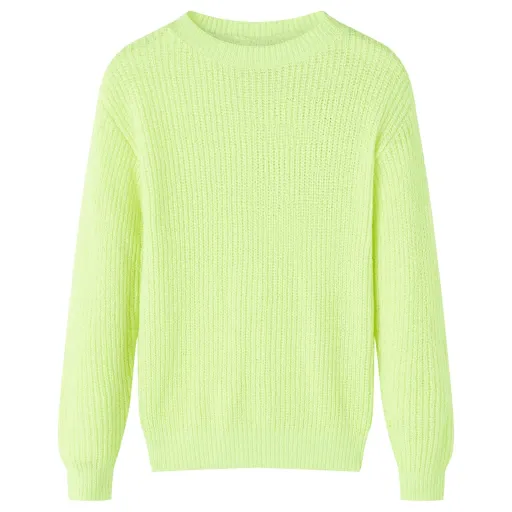 Camisola de Malha para Criança Amarelo-Néon 116