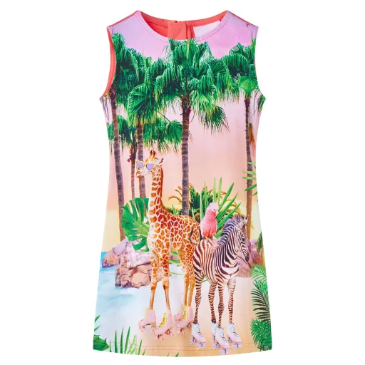 Vestido para Criança Coral 104