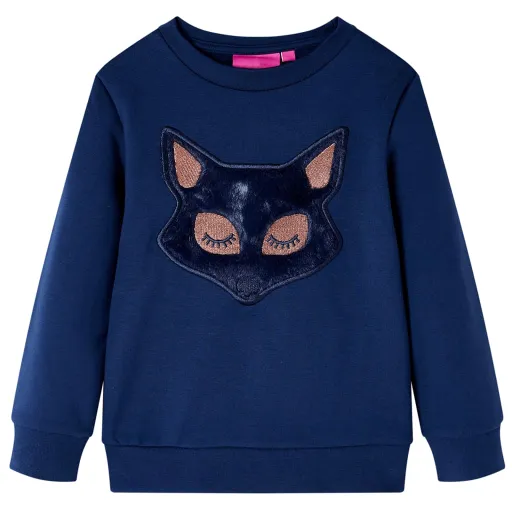Sweatshirt para Criança Azul-Marinho 128