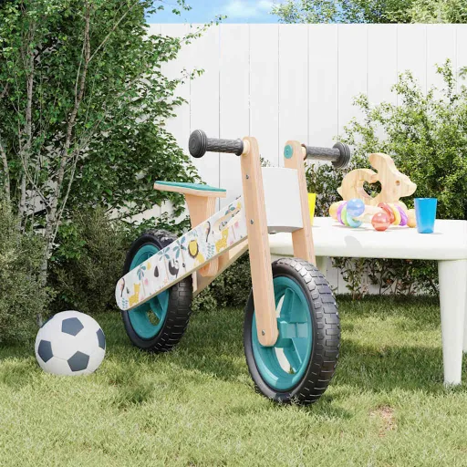 Bicicleta de Equilíbrio para Crianças com Estampa Azul