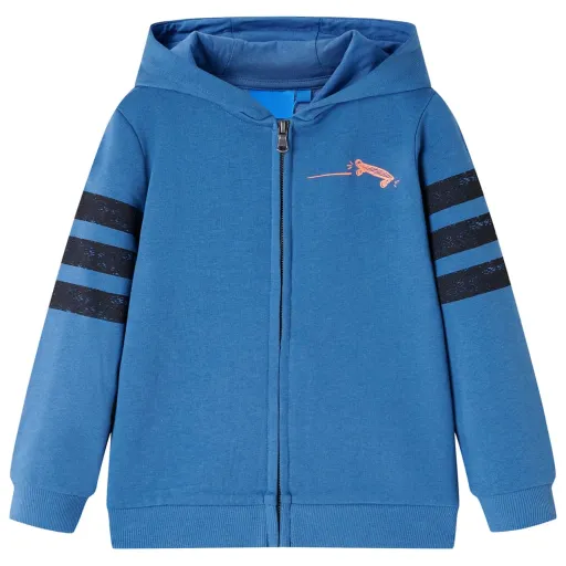 Sweatshirt com Capuz para Criança Azul 116