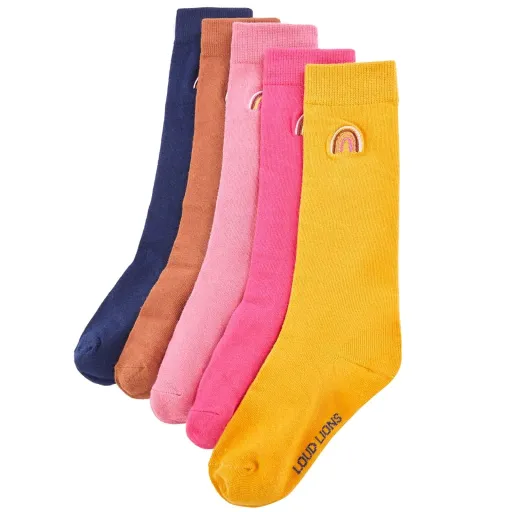 Meias para Criança 5 Pares UE 23-26