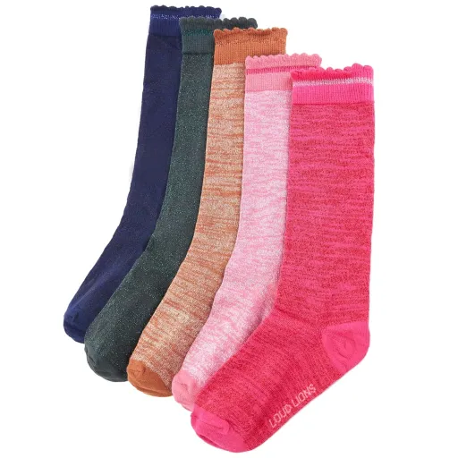 Meias para Criança 5 Pares UE 23-26
