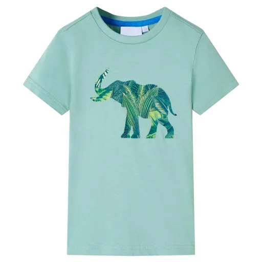 T-Shirt para Criança Caqui-Claro 104