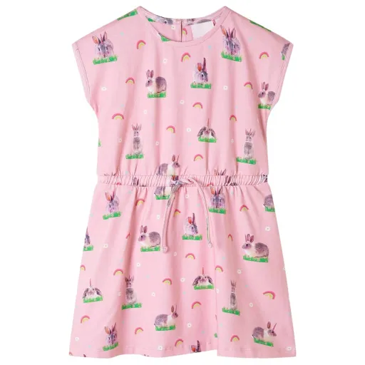Vestido para Criança Rosa-Claro 140