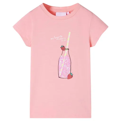 T-Shirt de Criança Rosa 116