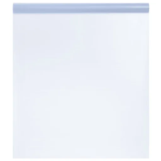 Película Janela Estática 60x500 cm PVC Cinza Fosco