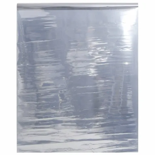 Película Solar Efeito Refletor Estático 45x2000 cm PVC Prateado