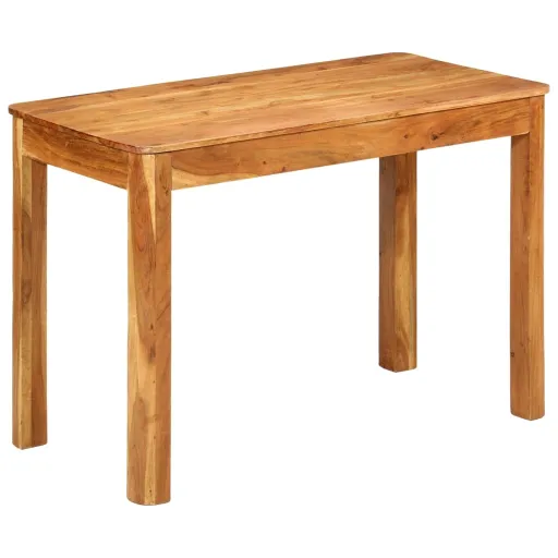 Mesa de Jantar 110x55x76 cm Madeira de Acácia Maciça
