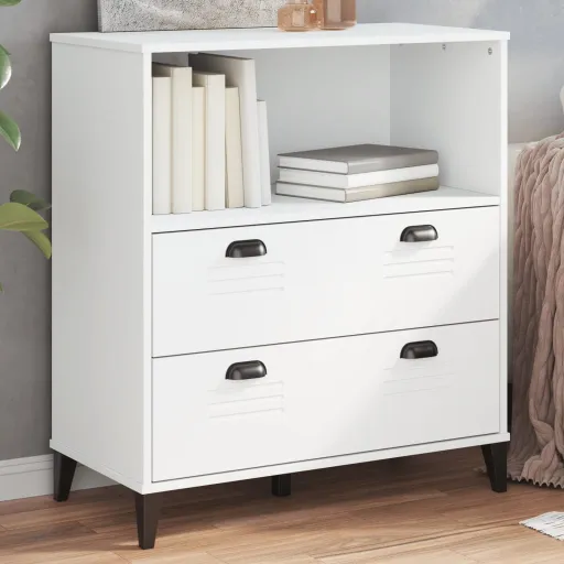 Estante VIKEN 80x40x90 cm Derivados de Madeira Branco
