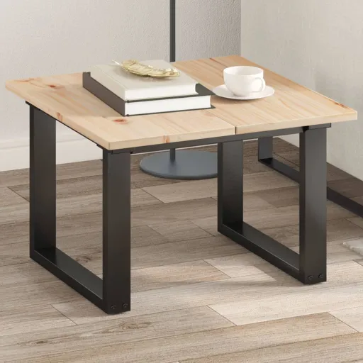 Tampos de Mesa Retangulares   60x30x1,7 cm Pinho Maciço (2 pcs)