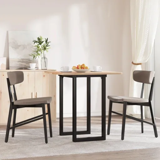 Pernas para Mesa de Jantar Estrutura em O Aço