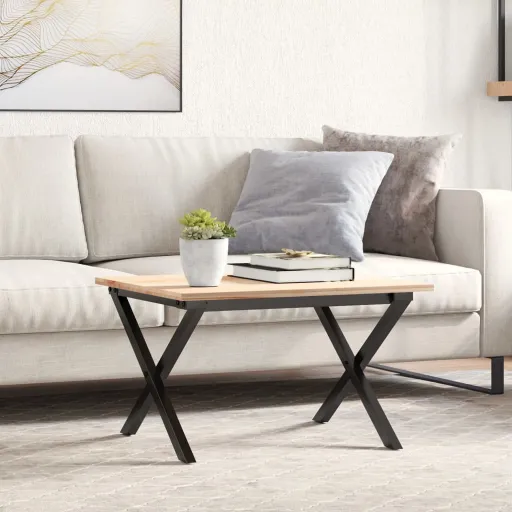 Pernas para Mesa de Centro Estrutura em X Aço