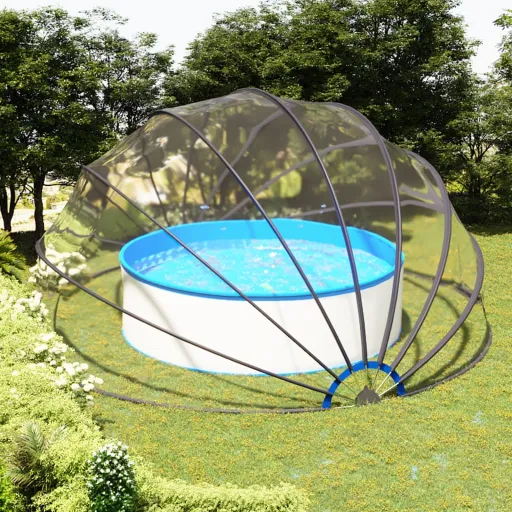 Cúpula de Piscina 559x275 cm