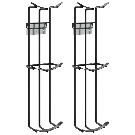 Copos de Salto para Barril   Aço Preto (2 pcs)