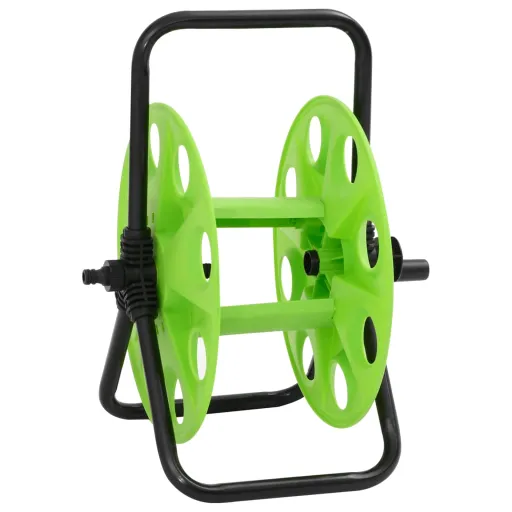 Enrolador Independente para Mangueira de 45 m 1/2" Aço Verde