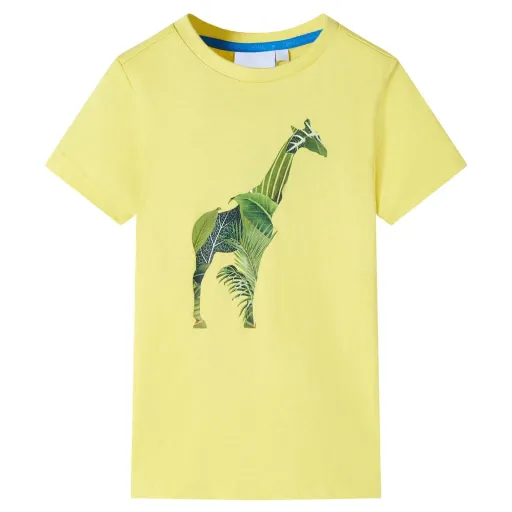 T-Shirt de Criança Amarelo 128