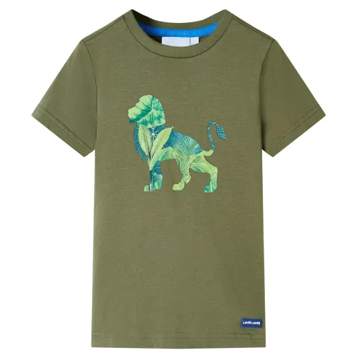 T-Shirt de Criança Cor Caqui 140