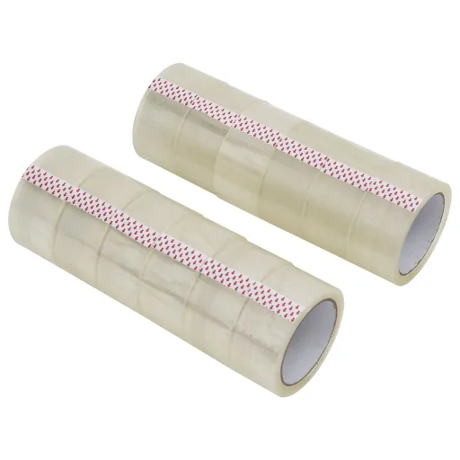 Fita Adesiva para Embalagens   48 mm x 66 m Transparente (12 pcs)