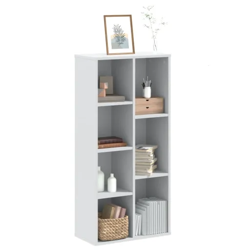 Estante 50x25x105 cm Derivados de Madeira Branco